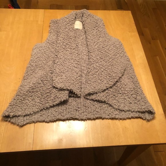 Altar'd State Sweaters - Altar'd State Sherpa Sweater Cardigan Size Medium Soft Tan/Beige